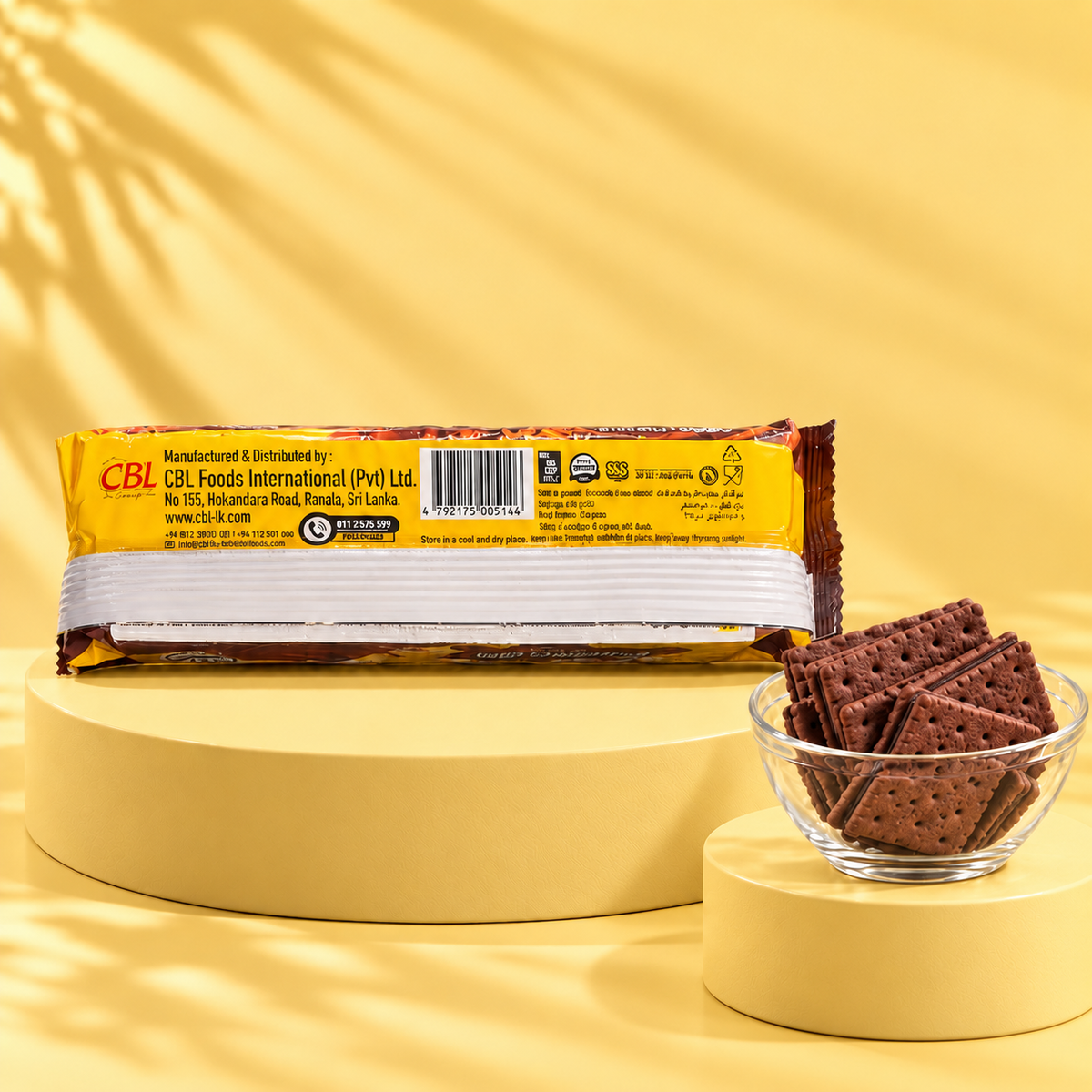C.B.L. Munchee Chocolate Cream Biscuits 100 g