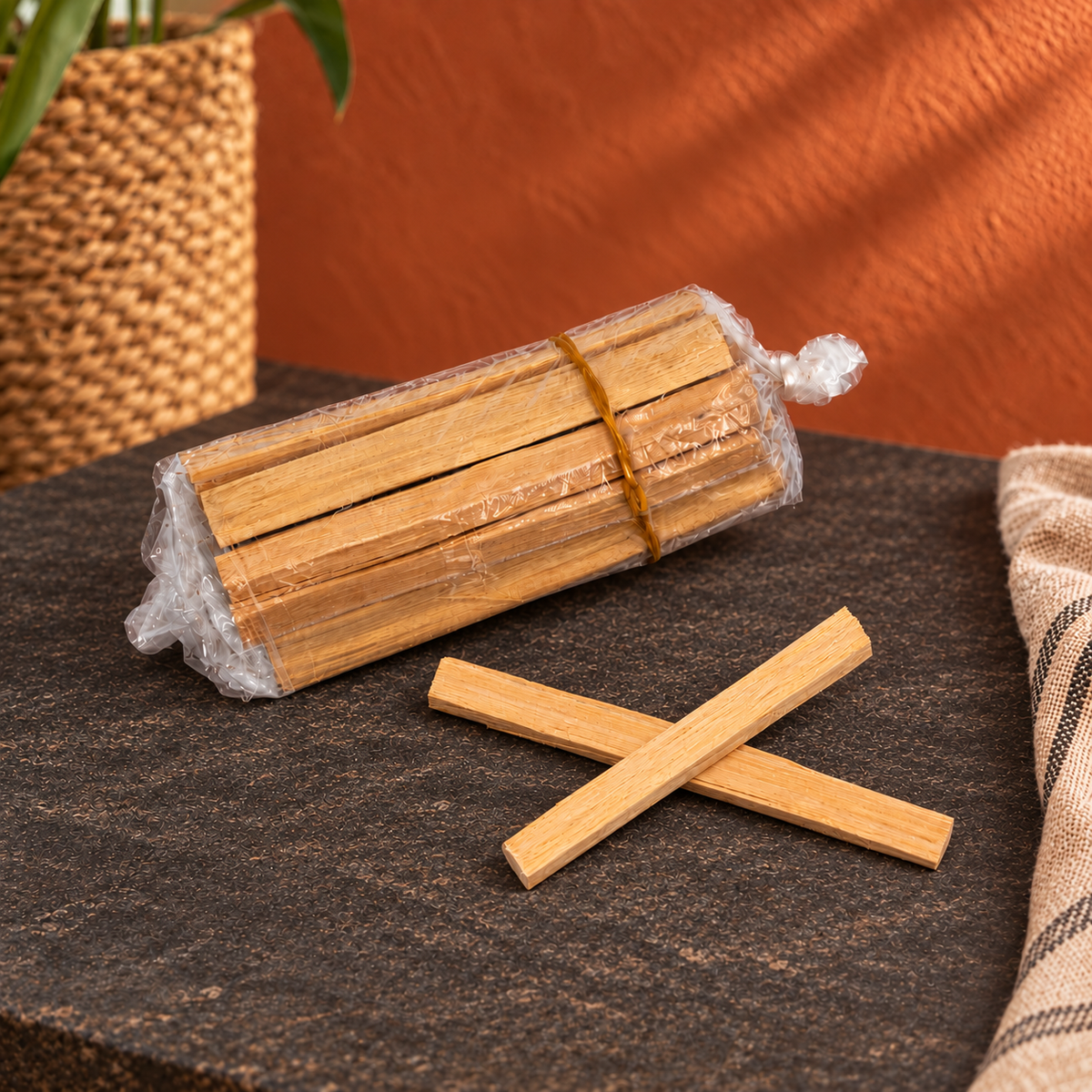 Ghanaian Chewing Wood Tooth Cleaning Stick – Natural Chewing Stick for Dental Care &amp; Fresh Breath