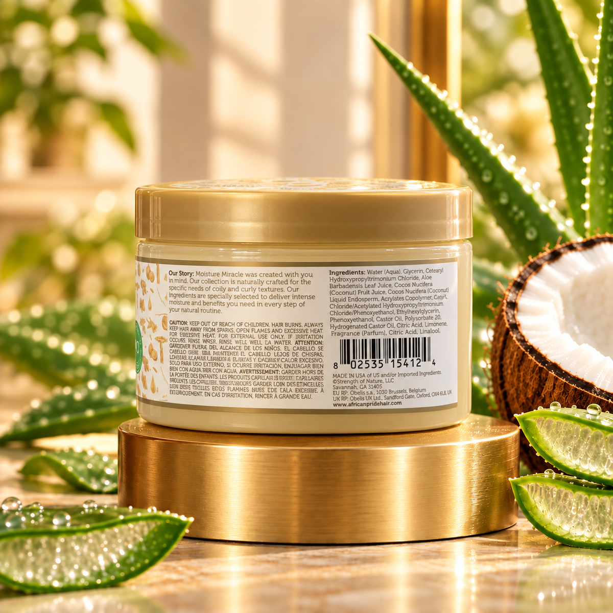 African Pride Moisture Miracle Pre-Shampoo – 340 g