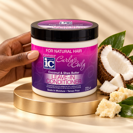 Fantasia IC Curly & Coily Leave-In Conditioner – 453 g