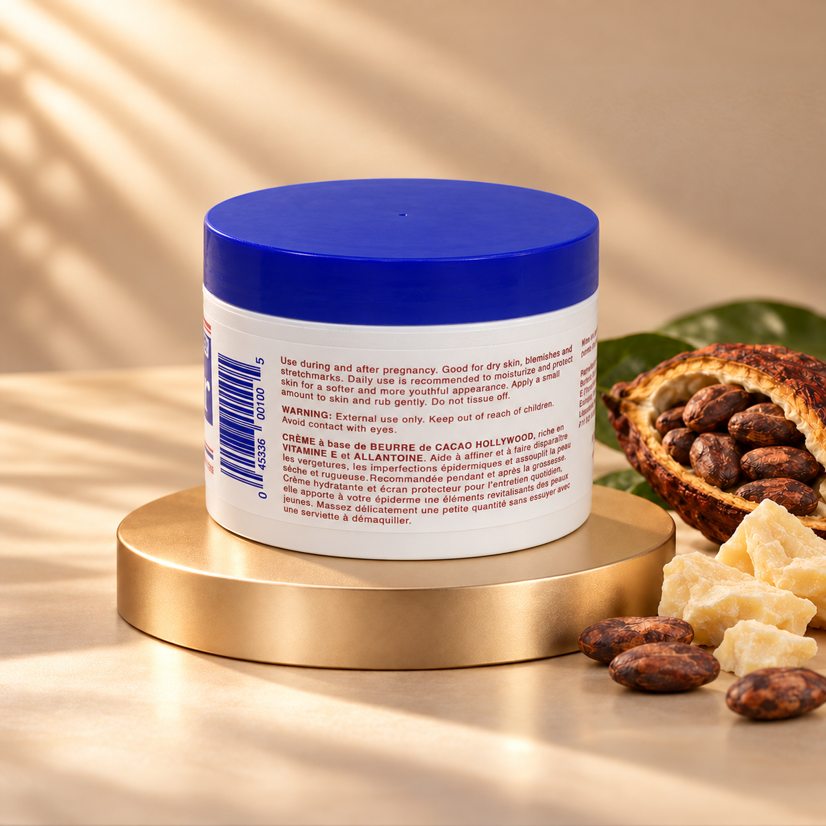 Hollywood Beauty Cocoa Butter Skin Cream with Vitamin E