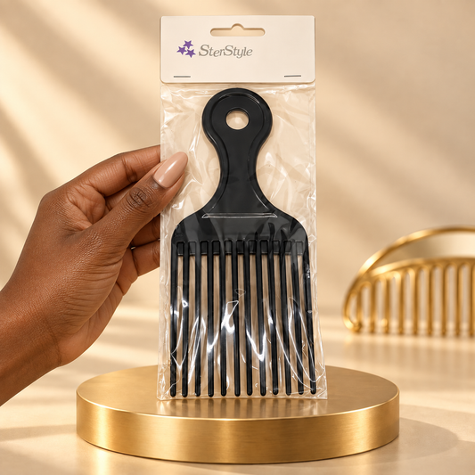 SterStyle – Afro Pick Kamm mit breiten Zinken