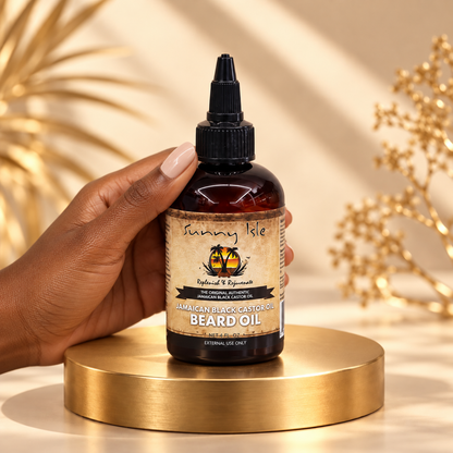 Sunny Isle Jamaican Black Castor Oil Beard Oil – 118 ml