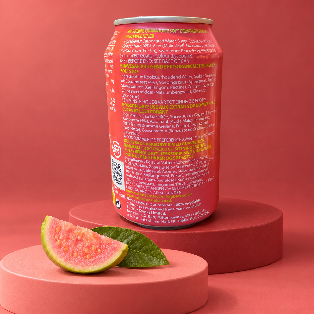 Rubicon Sparkling – Refreshing exotic lemonades (330 ml)