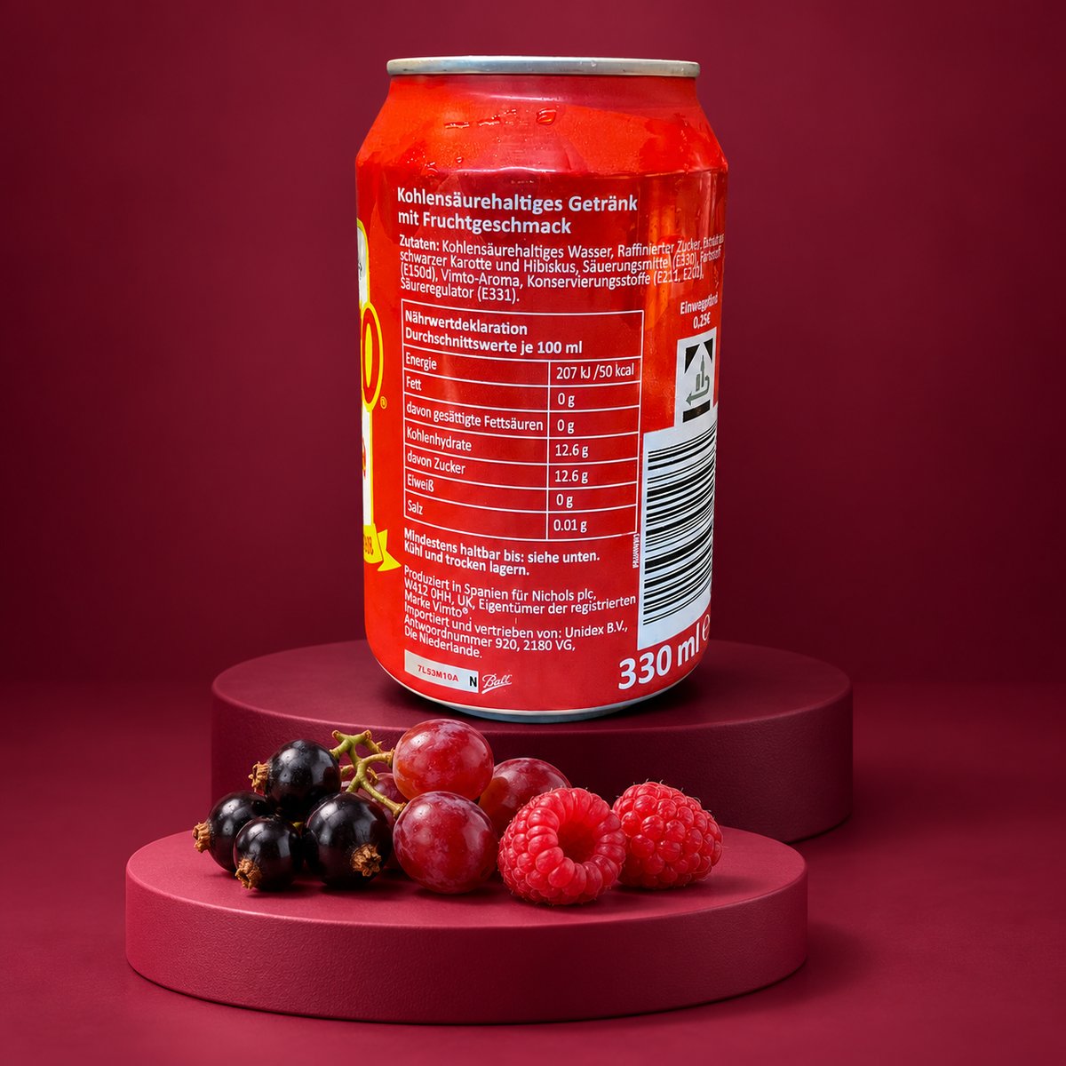 Vimto Sparkling Fruit Flavour Drink