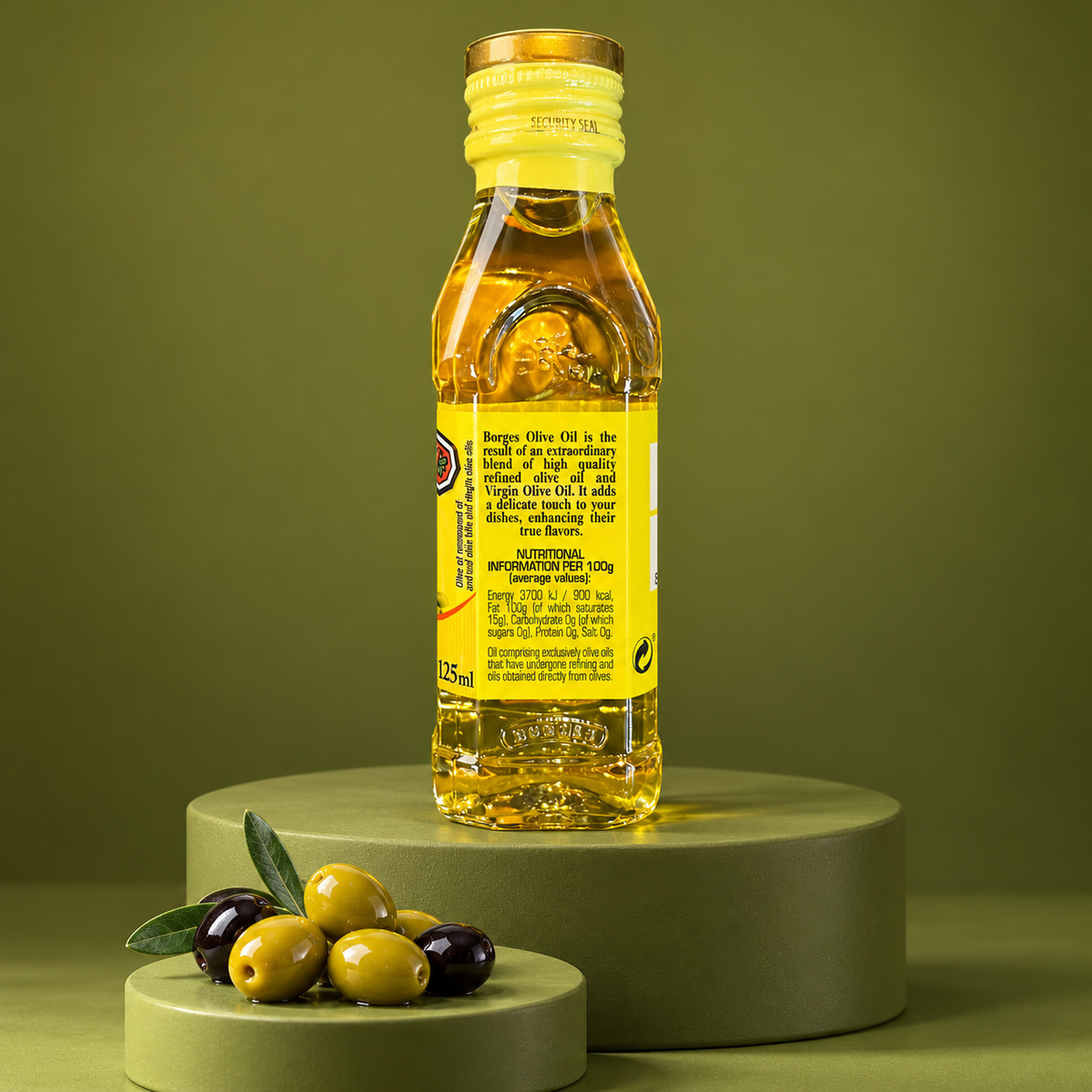Borges Classic Olive Oil – 100% Pure Olive Oil (125 ml)