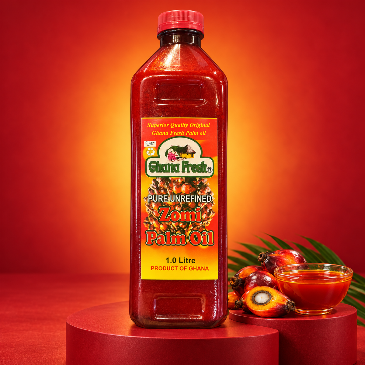 Ghana Fresh Zomi Palm Oil – Pure unrefined palm oil