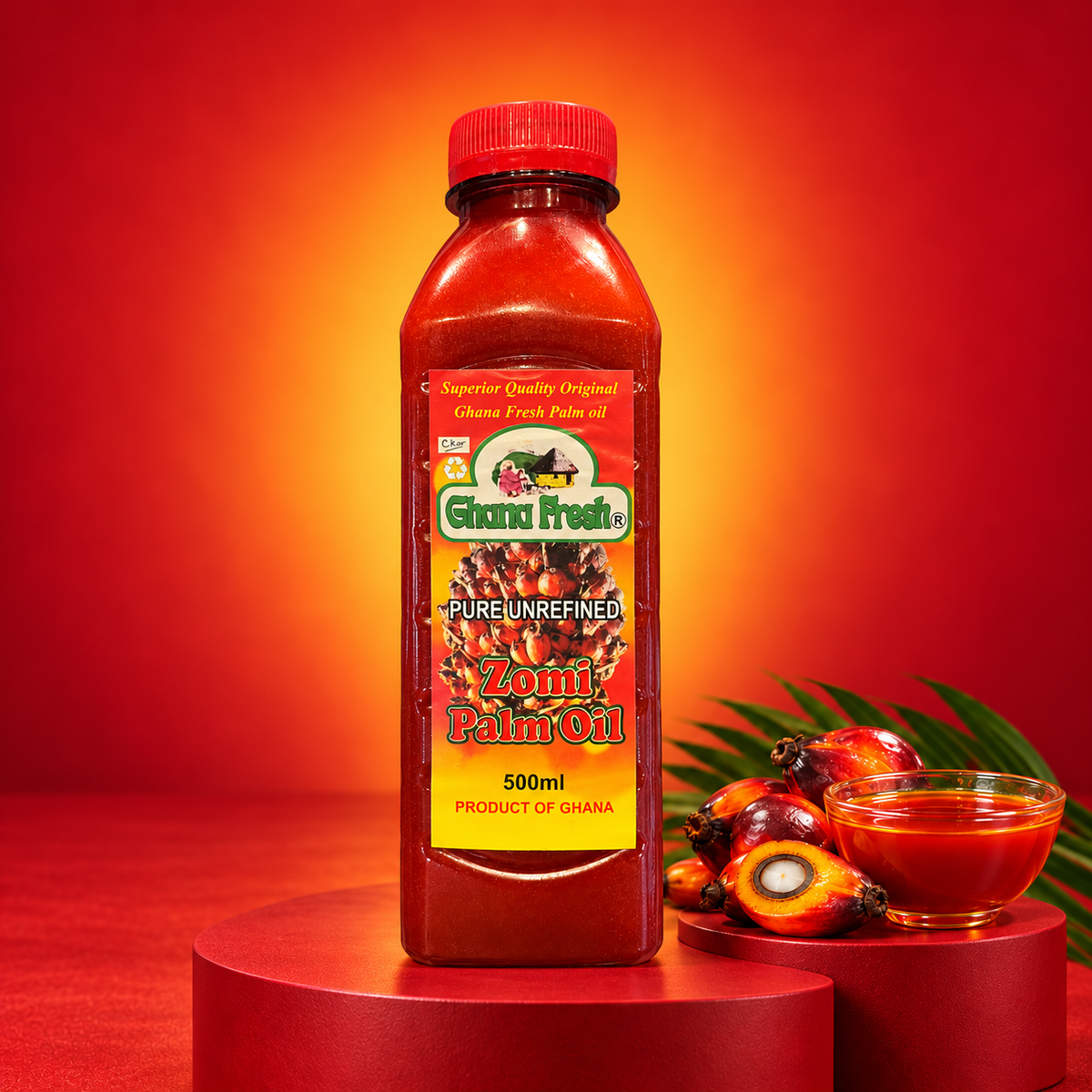 Ghana Fresh Zomi Palm Oil – Pure unrefined palm oil