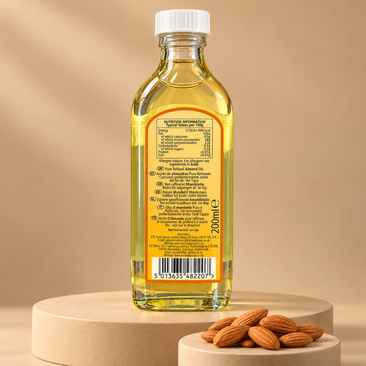 Hilo Pure Almond Oil  200 ml