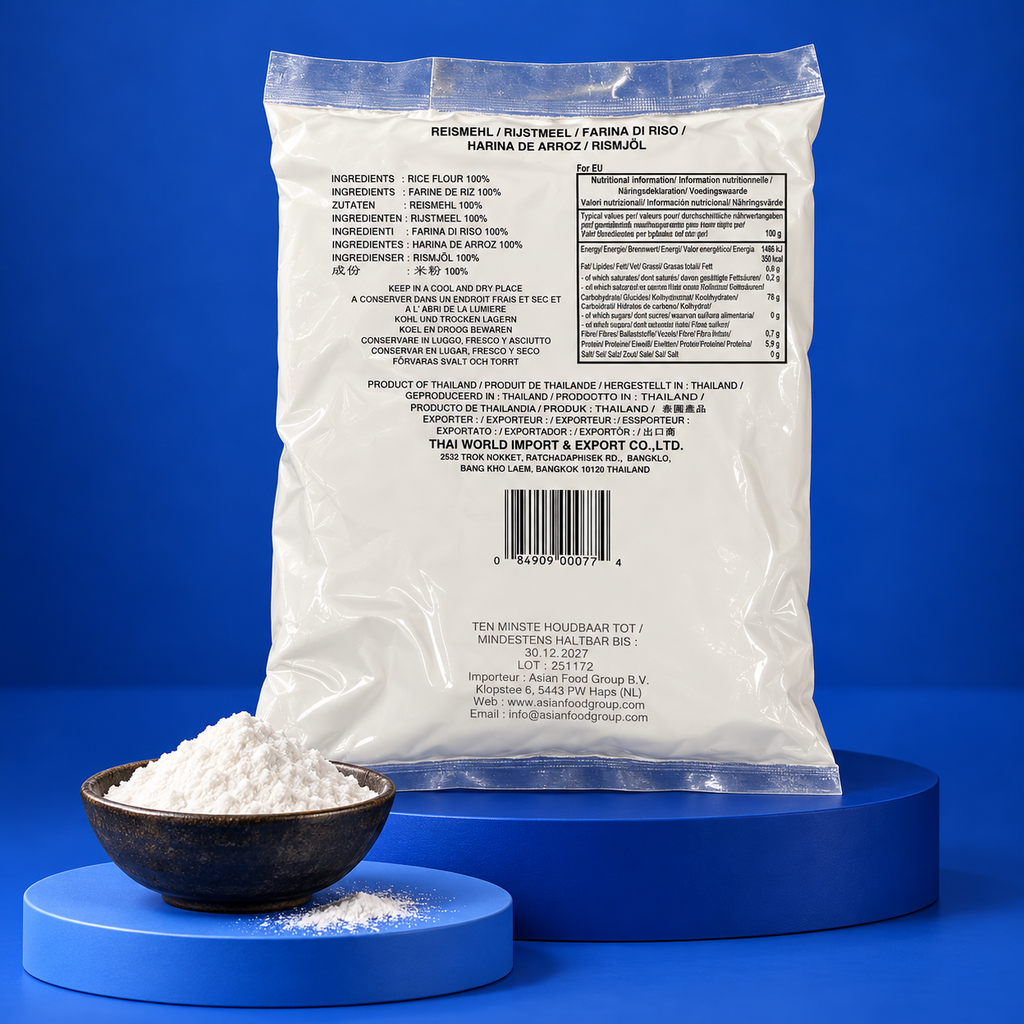 Cock Brand Weißes Reismehl – 400 g