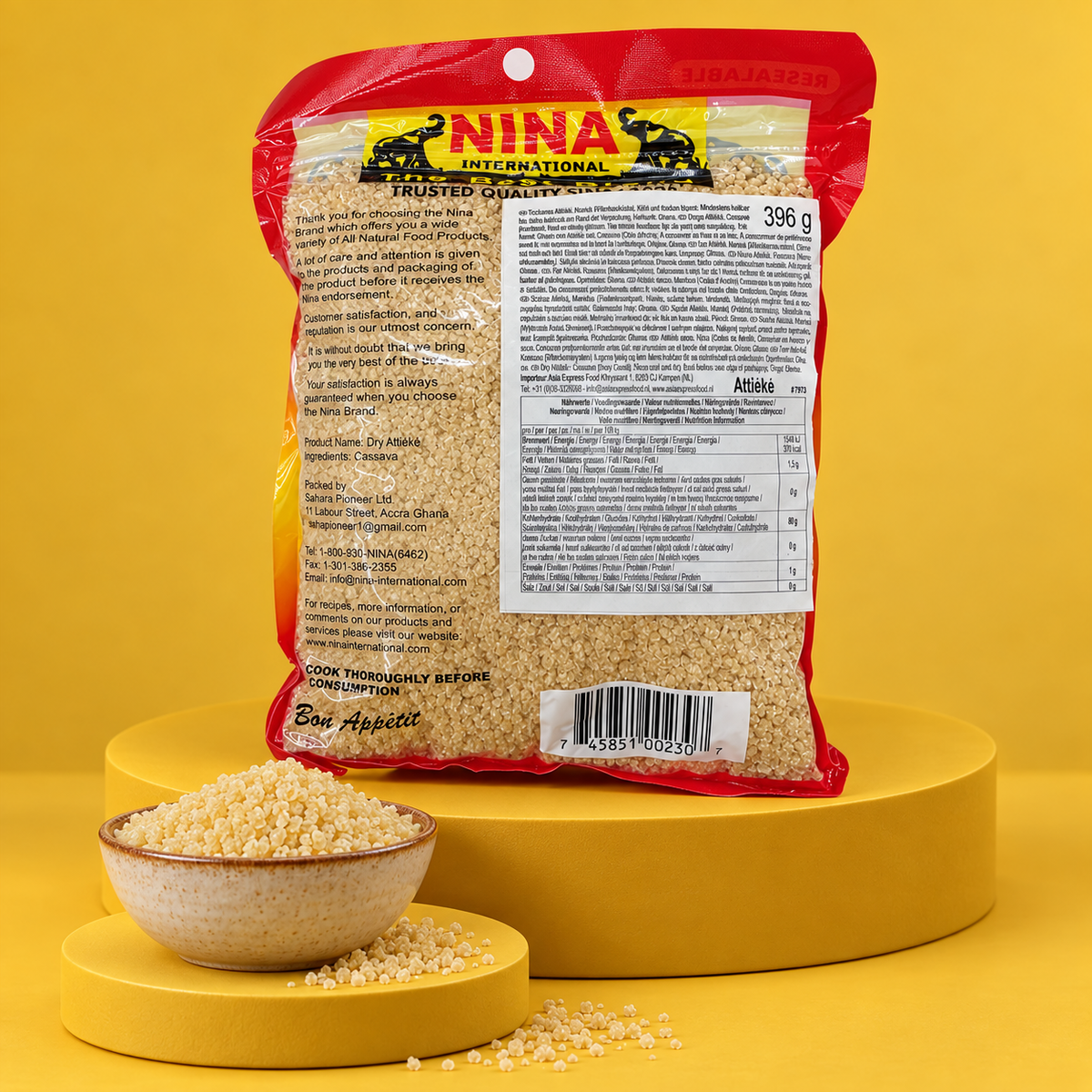 Nina - Attieke 396 g