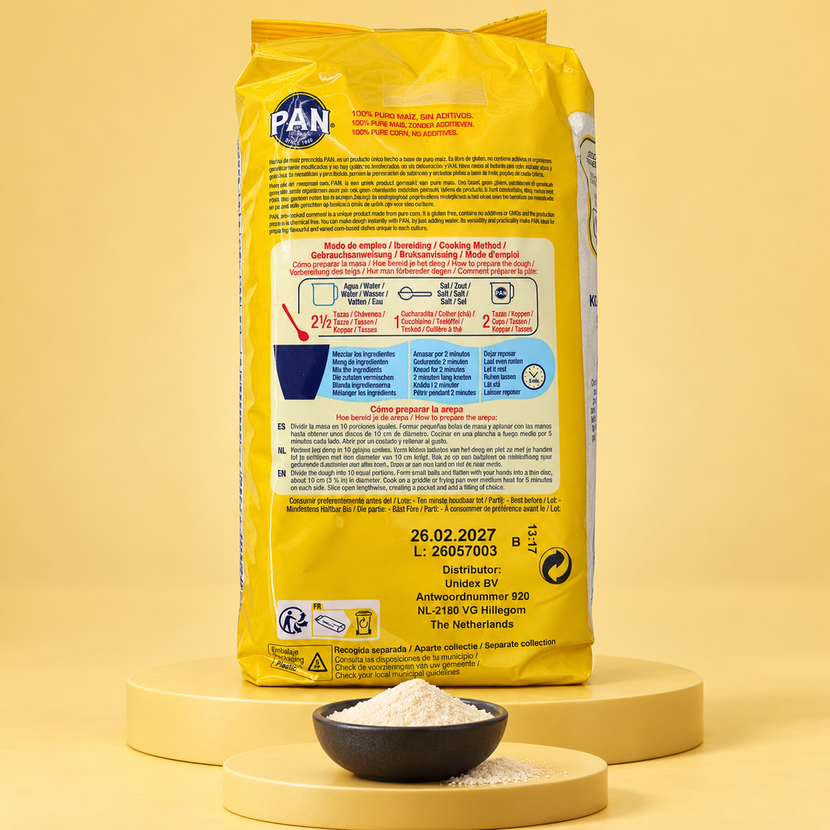 PAN Cornflour – Precooked cornflour (1 kg)