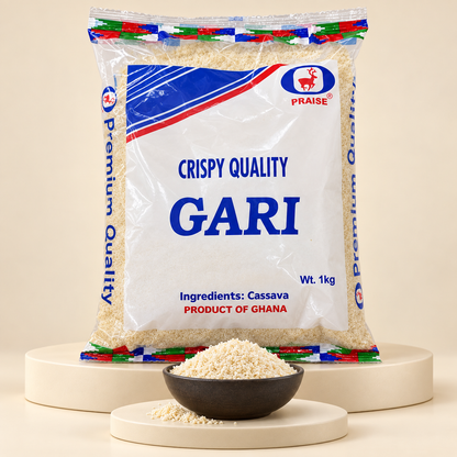 Praise Gari – Crispy Quality | Premium Gari from Ghana