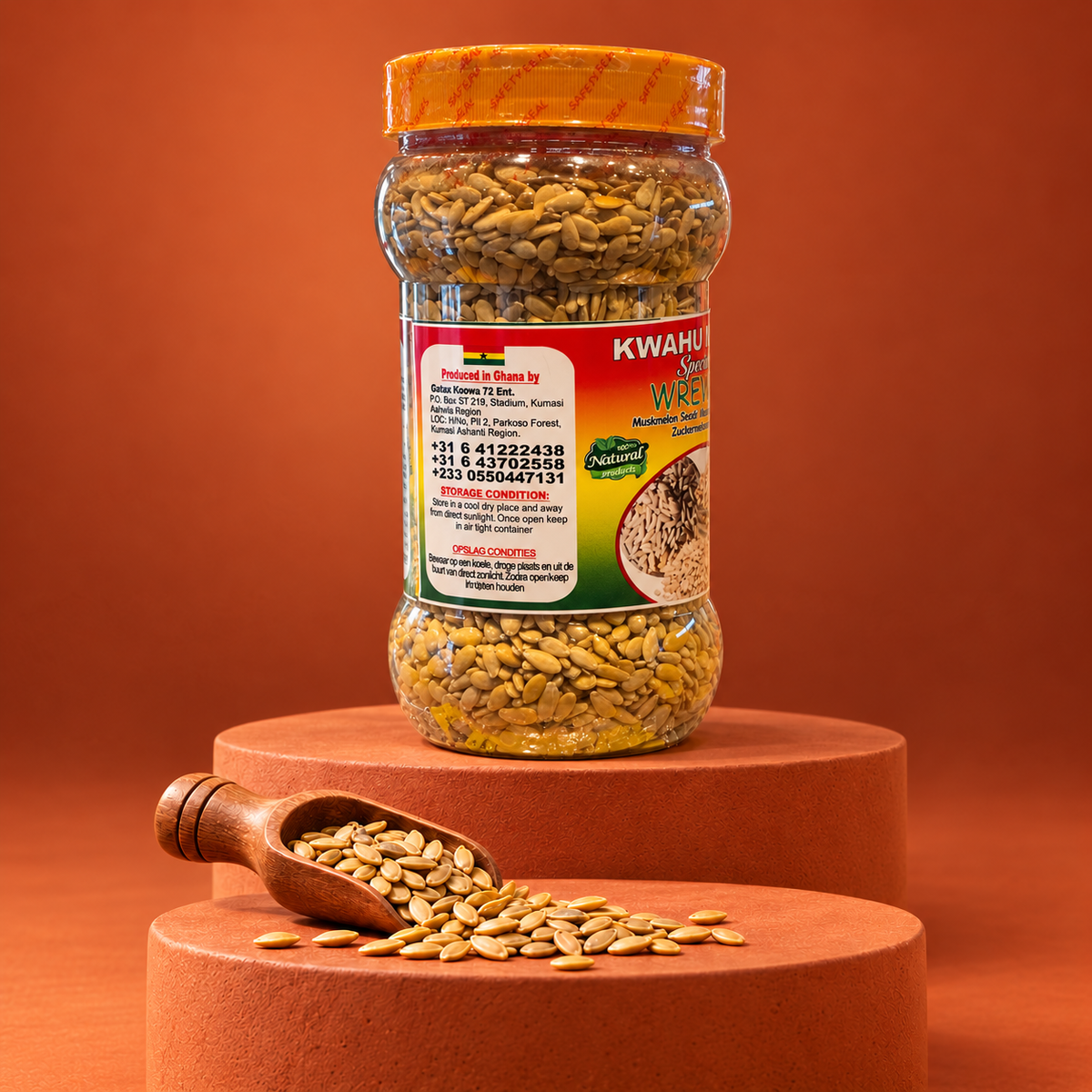 Kwahu Market Wrewre Melon Seeds 500 g