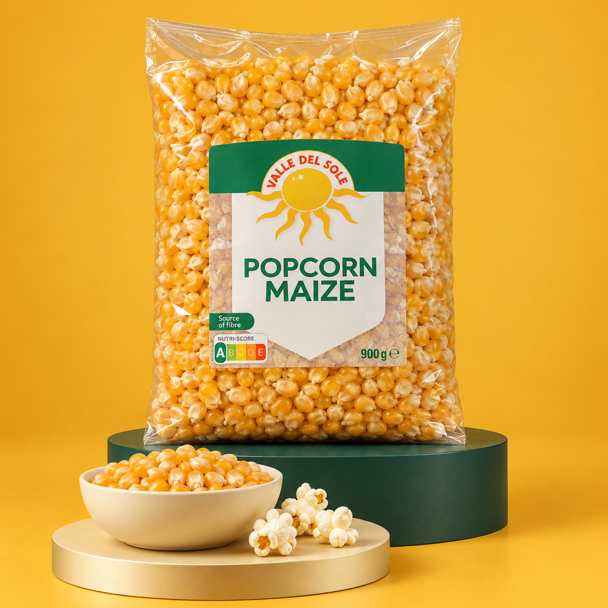 Valle Del Sole Red Hominy Corn – 900g