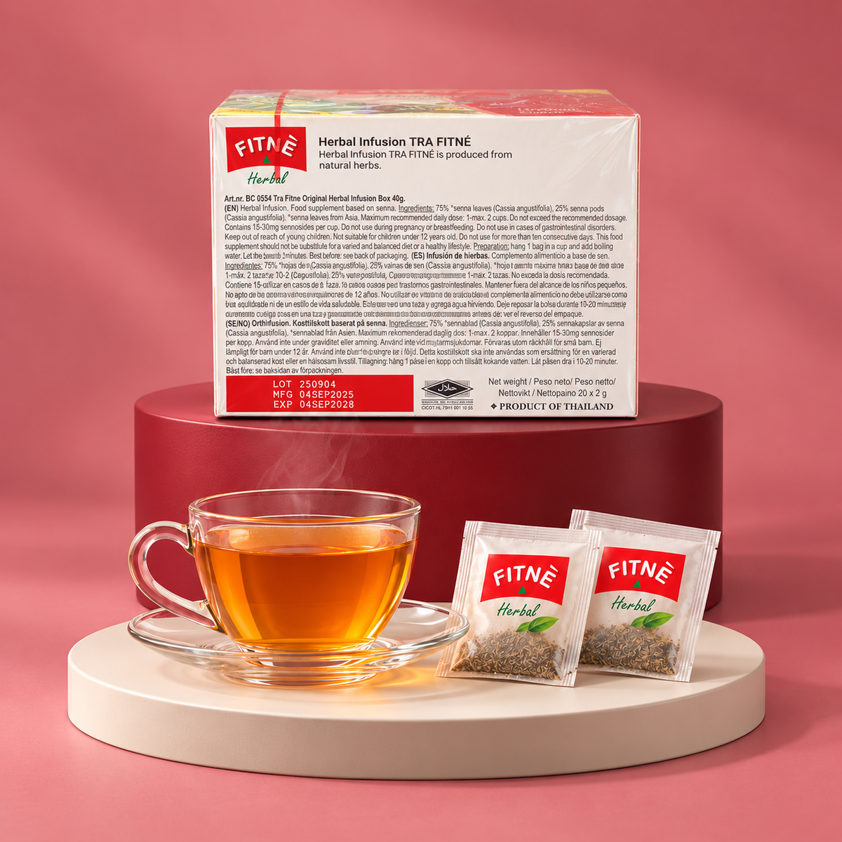 Fitné Tea – Assorted Flavors (40g)