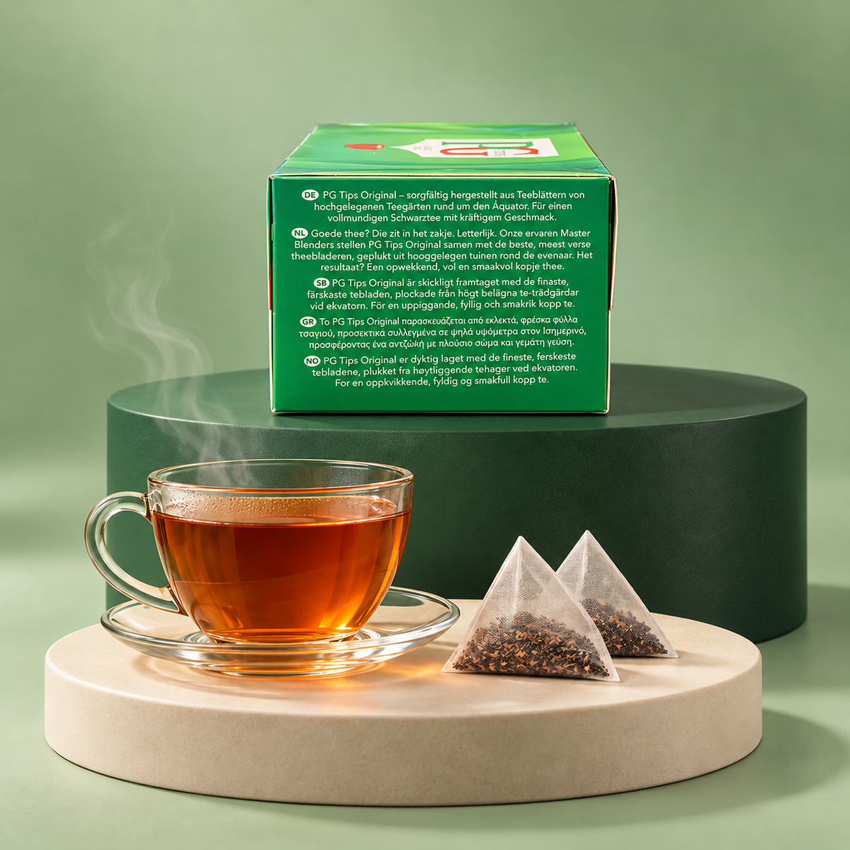 PG Tips Original – Black Tea from Great Britain (40 tea bags) 116g