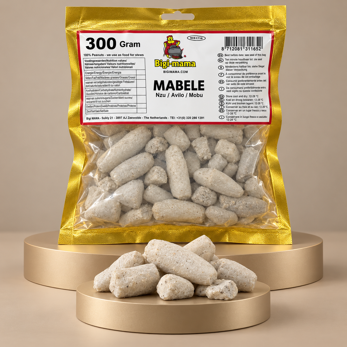 Bigi Mama Mabele – Nzu / Ayilo / Mobu – 300 g