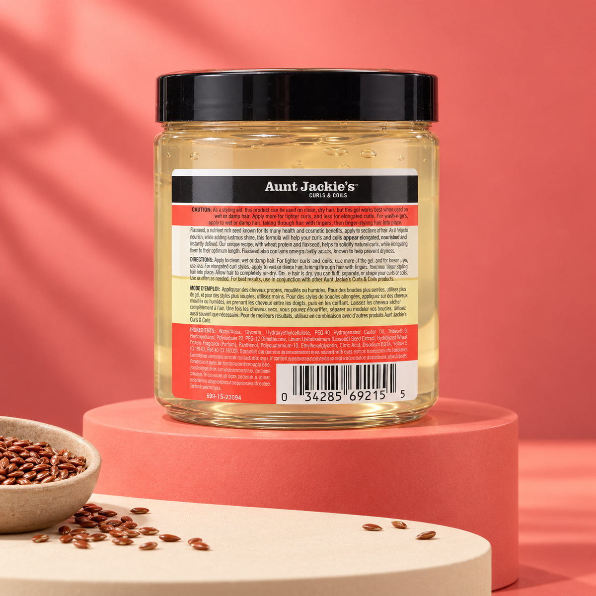 Aunt Jackie's Don't Shrink Curling Gel 426g – Flaxseed