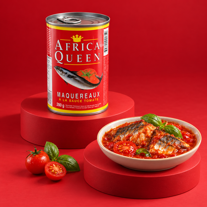 Africa Queen Mackerel in Tomatensauce – 425 g