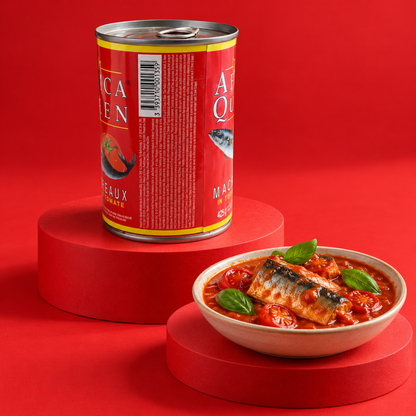 Africa Queen Mackerel in Tomatensauce – 425 g