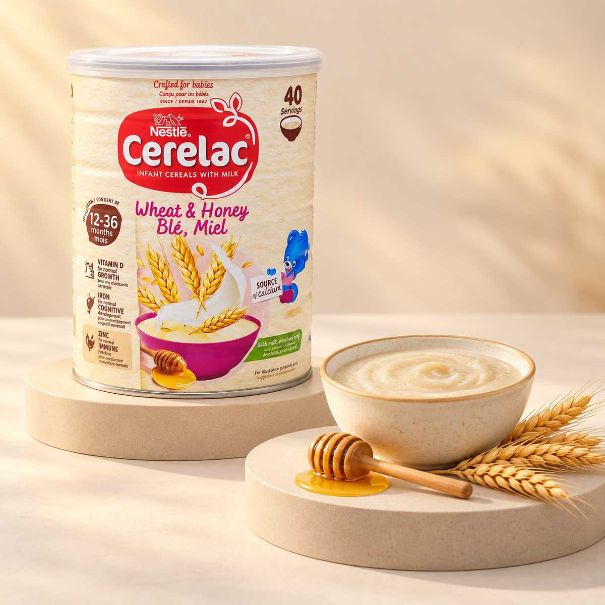Nestle - Cerelac (Honig & Weizen)