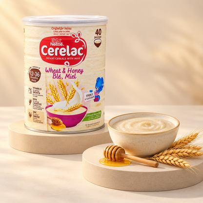 Nestlé Cerelac Honey &amp; Wheat – Baby food with milk (from 12 months)