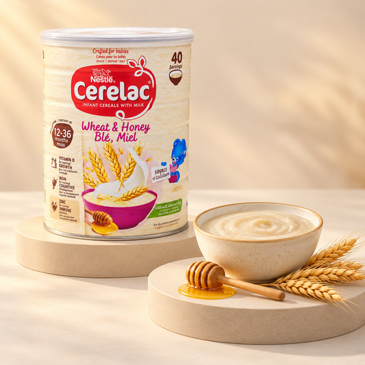 Nestlé Cerelac Honey &amp; Wheat – Baby food with milk (from 12 months)