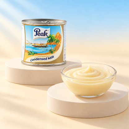 Peak Condensed Milk (unsweetened) – Whole Milk, creamy
