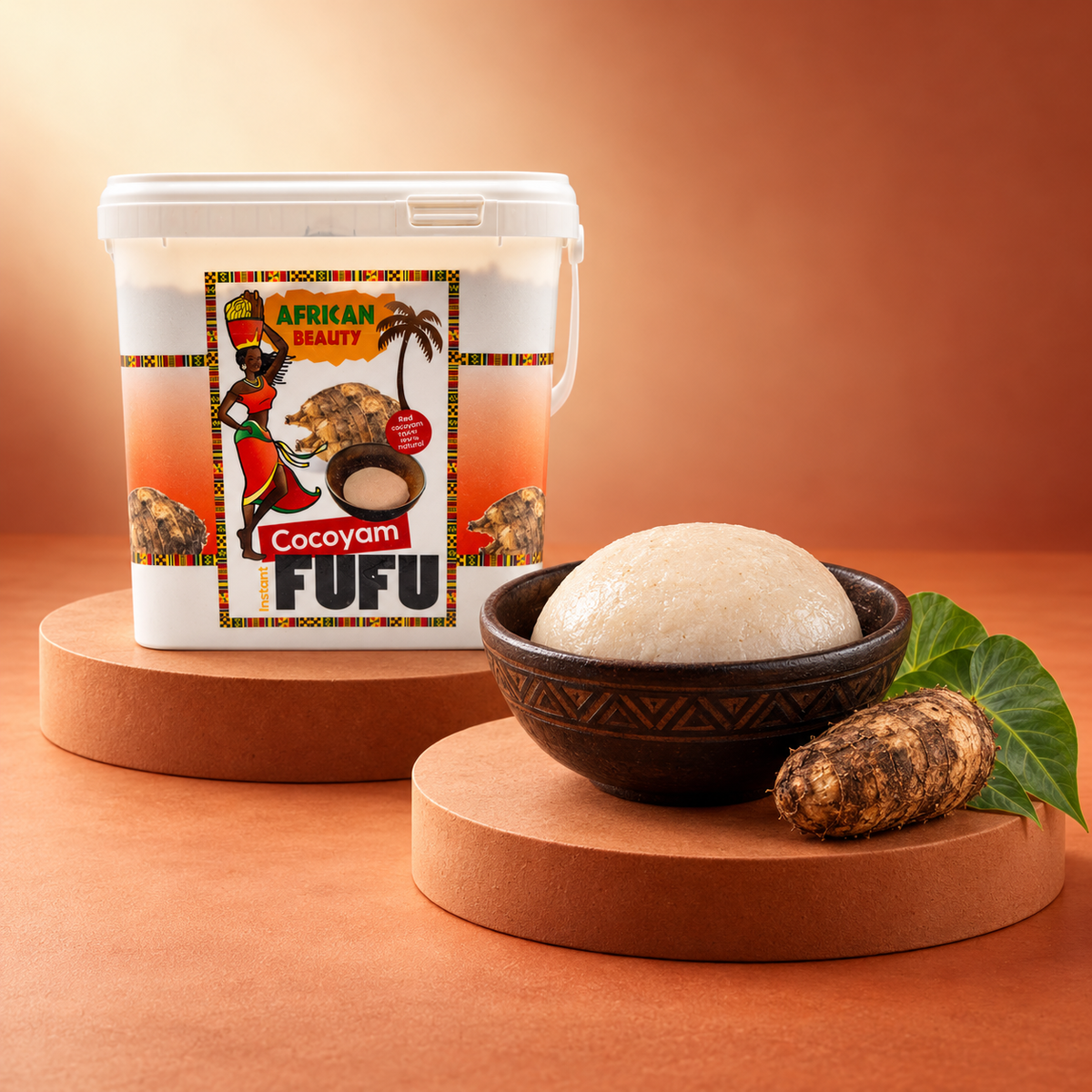 African Beauty – Cocoyam Fufu 4 kg