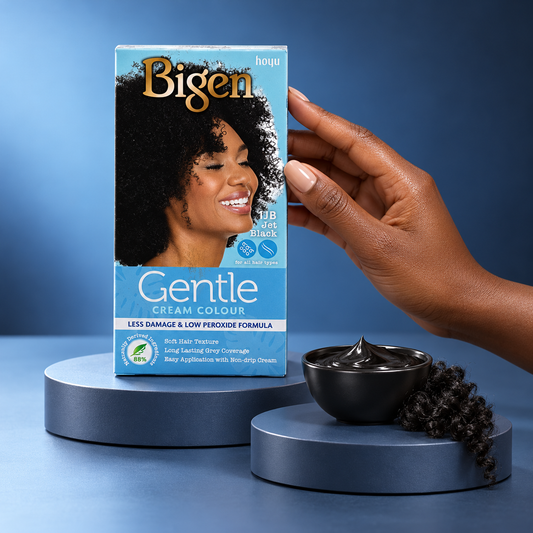 Bigen Gentle Cream Colour – Jet Black – 136 g