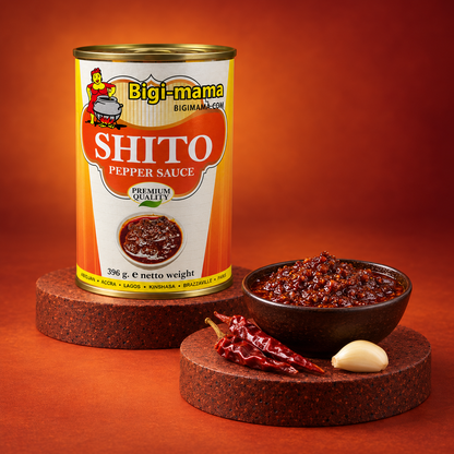 Bigi-Mama Shito Pepper Sauce – Original Ghanaian chili sauce 185g / 350g