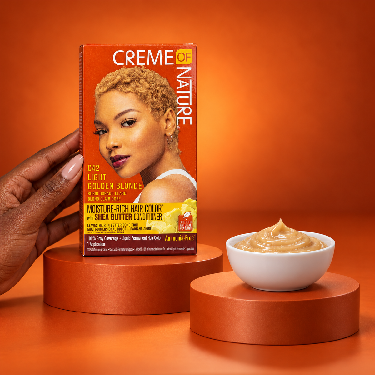 Creme of Nature Hair Color – C42 Light Golden Blonde