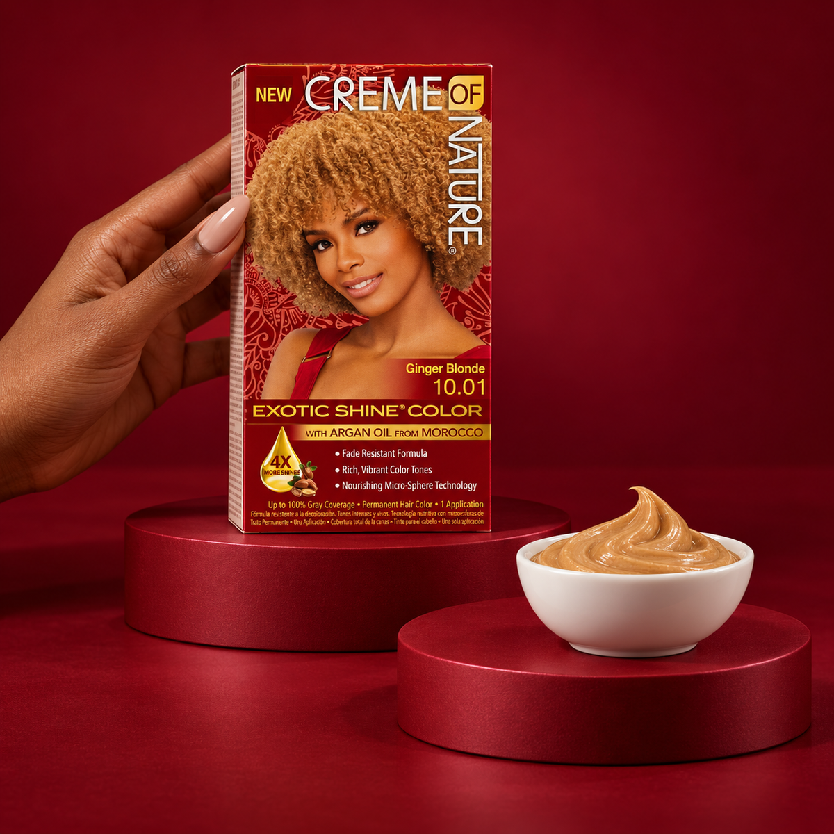 Creme of Nature Exotic Shine™ Color – 10.01 Ginger Blonde