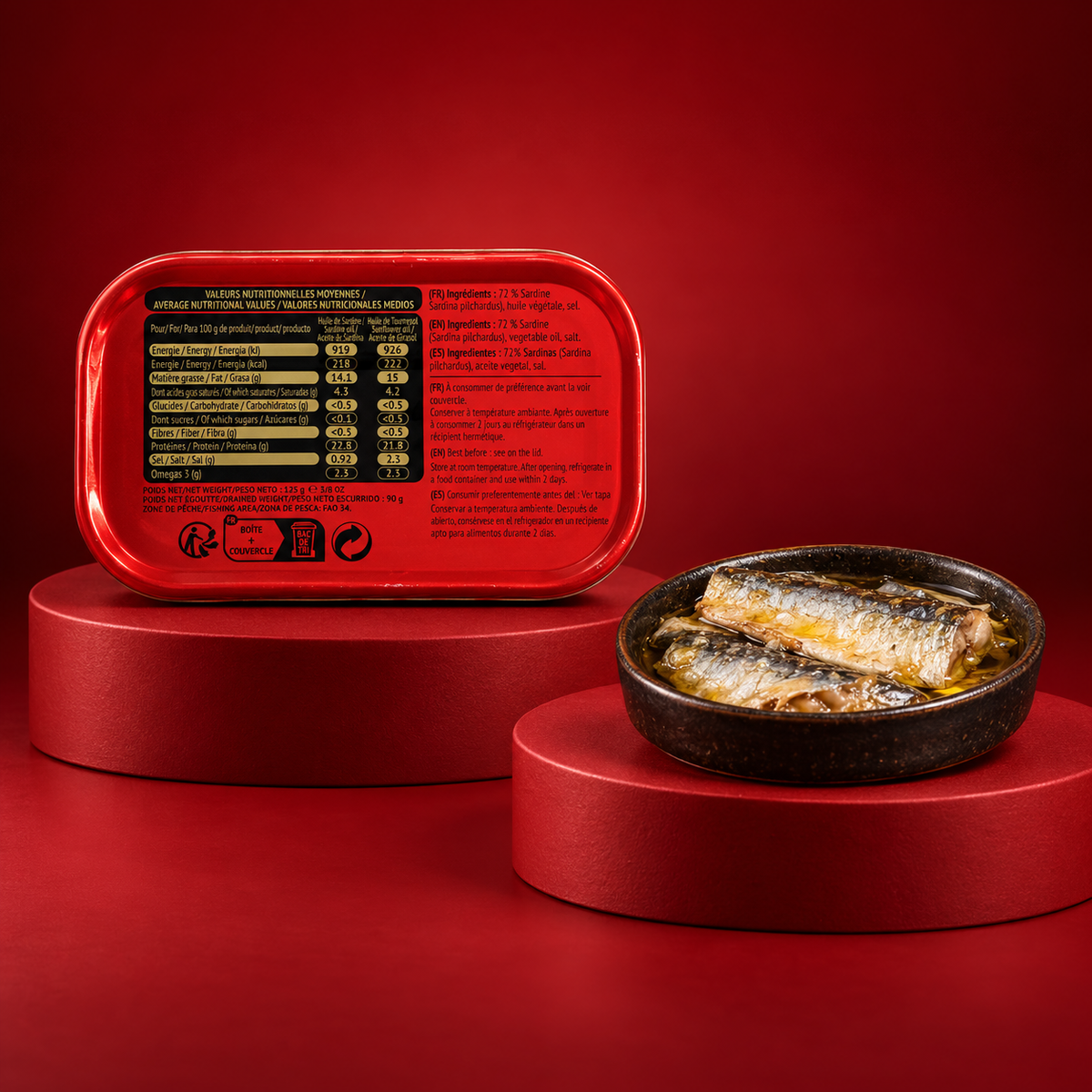 Anny Sardines in Oil – Rich in Omega-3