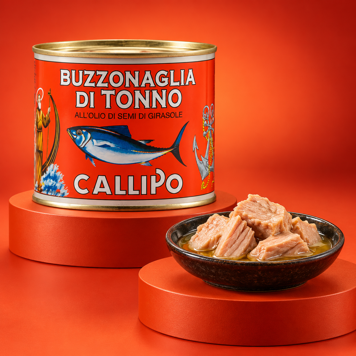 Callipo Buzzonaglia di Tonno – Tuna in sunflower oil