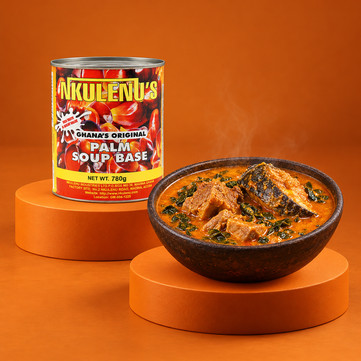 Nkulenu’s Ghana’s Original Palm Soup Base