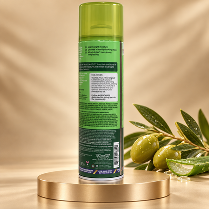 ORS Olive Oil Nourishing Sheen Spray – Shine &amp; Care for Thirsty Hair