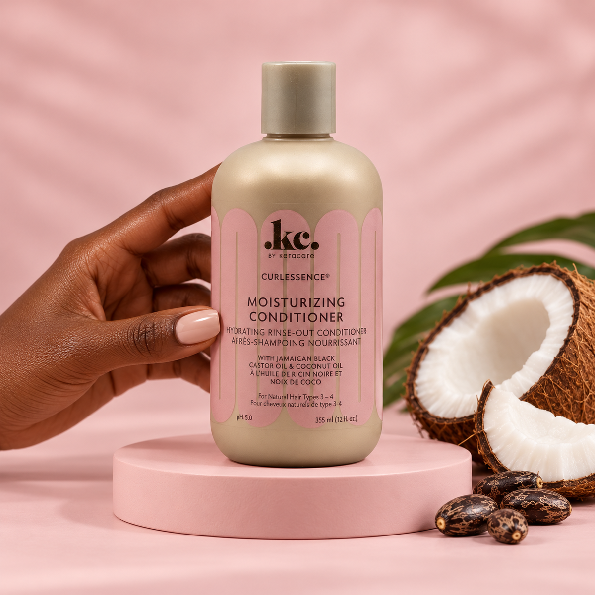 KeraCare Curlessence Moisturizing Conditioner – Deep conditioning for natural curls