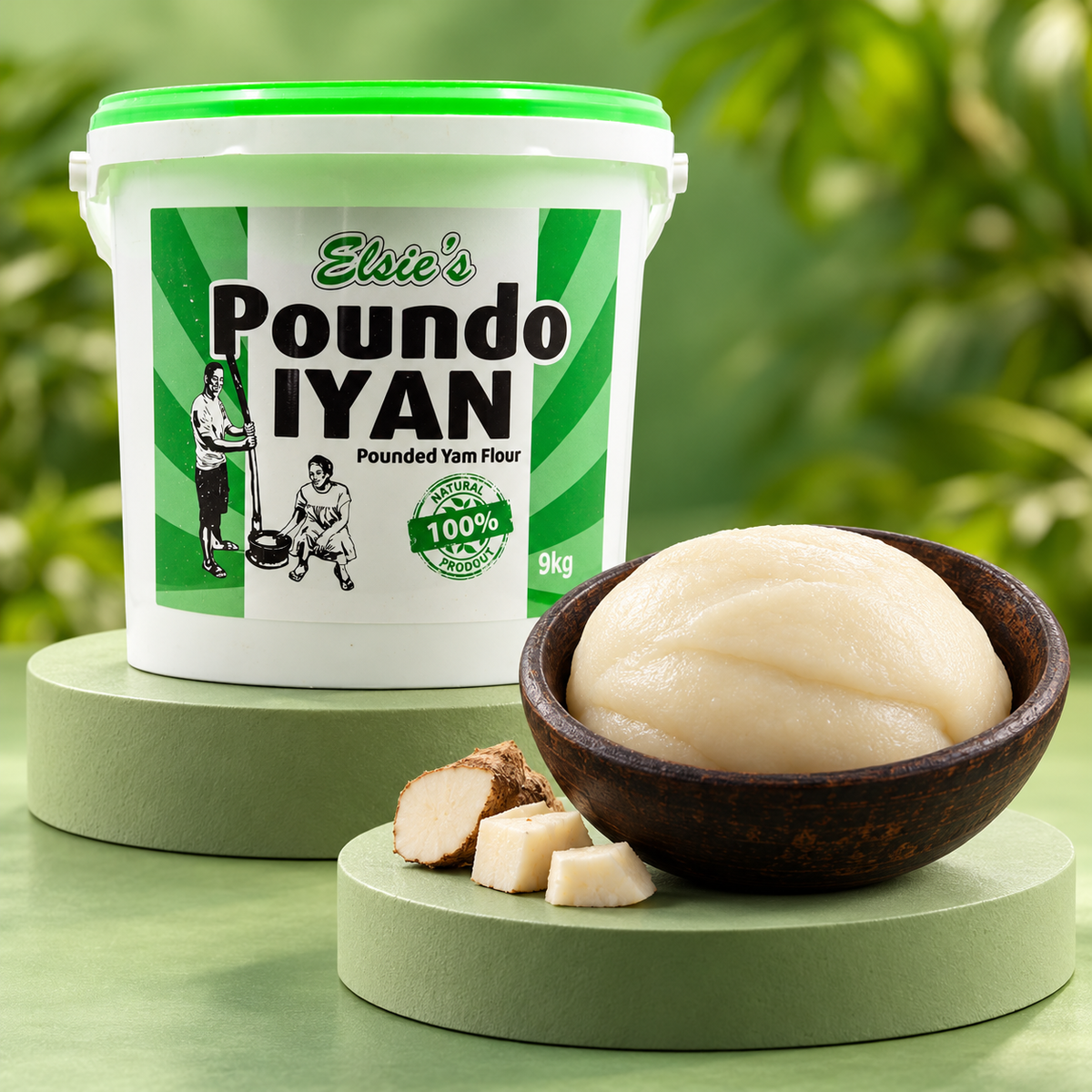 Elsie's Poundo IYAN – Yam flour for traditional enjoyment