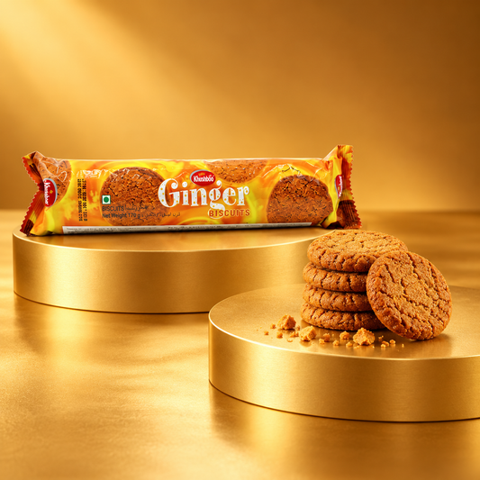 Parle Ginger Biscuits  176 g