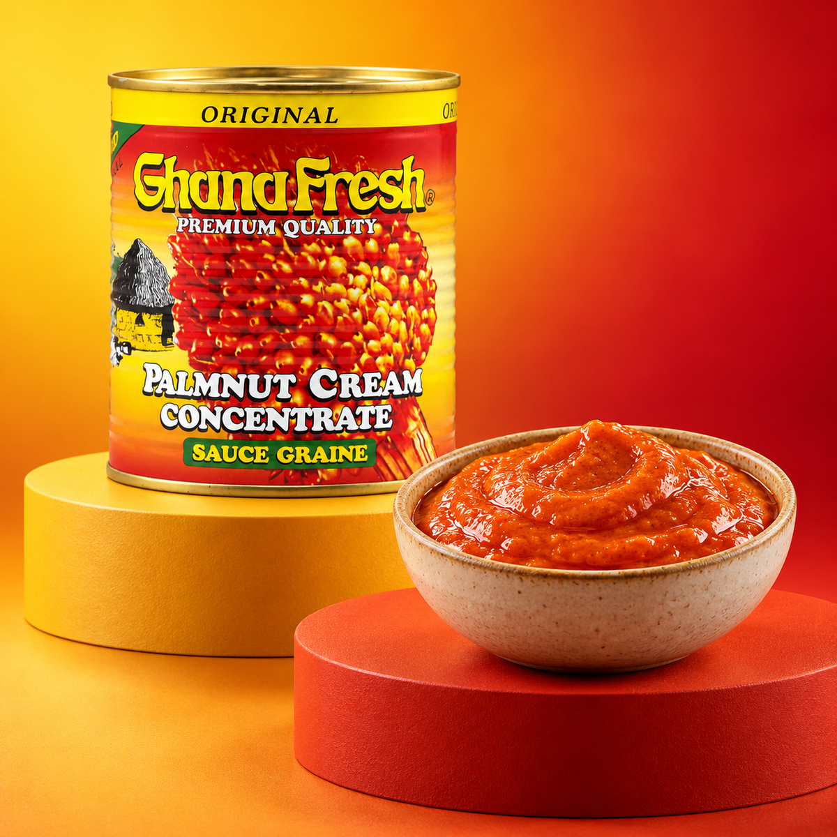 Ghana Fresh Palm Nut Cream Concentrate – Grain Sauce (Can)