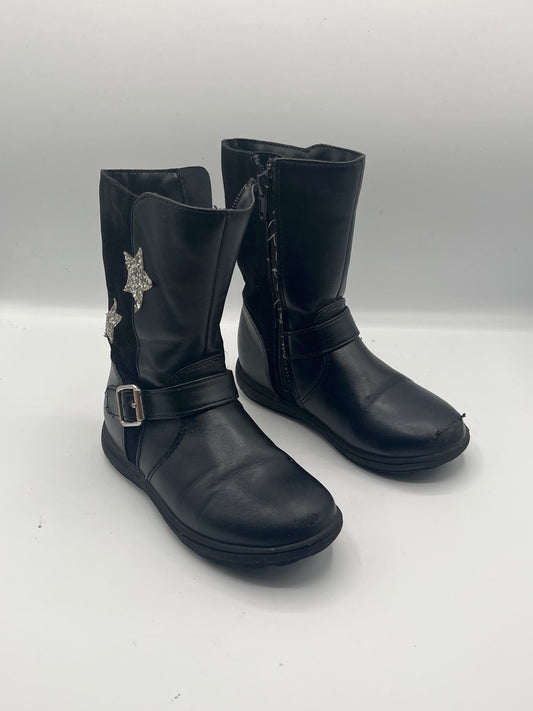 Kinderstiefel Größe 30 mit Glitzersternen – warme Winterstiefel für Mädchen