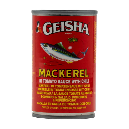 Geisha Mackerel in Tomato Sauce with Chili