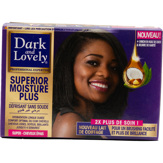 Dark and Lovely Superior Moisture Plus Relaxer – Great for strong hair