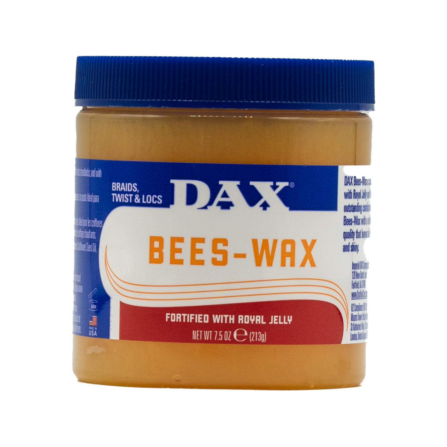 DAX Beeswax with Royal Jelly – The classic for braids, locs &amp; twist styling