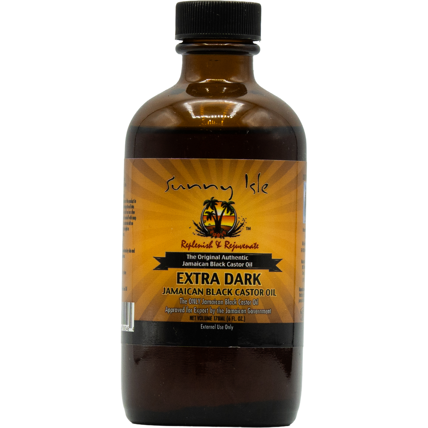 Sunny Isle Extra Dark Jamaican Black Castor Oil – 100 % Natürliches Wundermittel für Haar, Haut & Wachstum