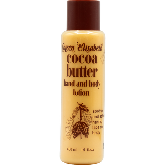 Queen Elisabeth Cocoa Butter Lotion – Sanfte Pflege für samtweiche Haut