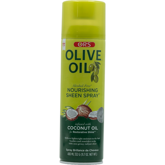ORS Olive Oil Sheen Spray with Coconut Oil – Shine spray for dry &amp; dull hair