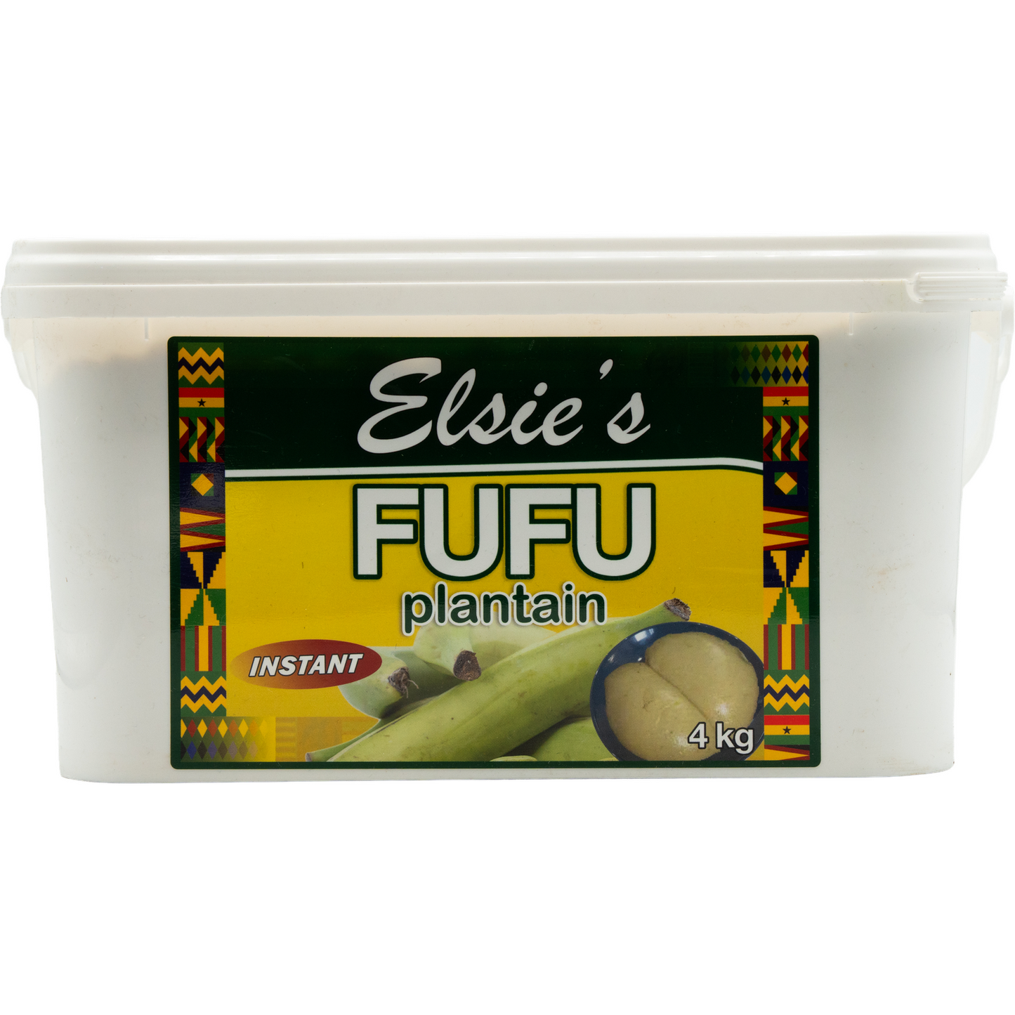 Elsie's Plantain Fufu – Instant Fufu aus Kochbananen (4 kg)